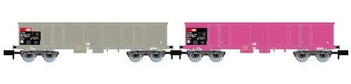 Arnold HN6426 SBB 2 Hochbordwagen Eoas grau und pink mit Schrott